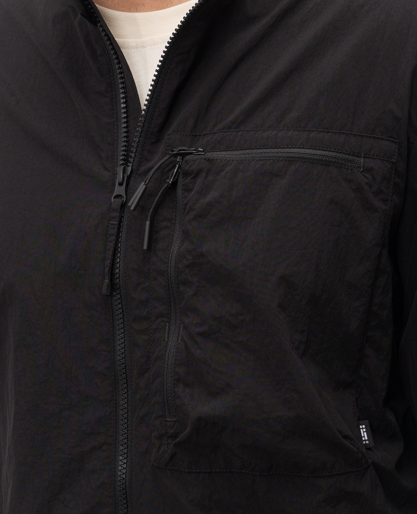 

Black windbreaker RD-CNPOVSRH with logo Riotdivision