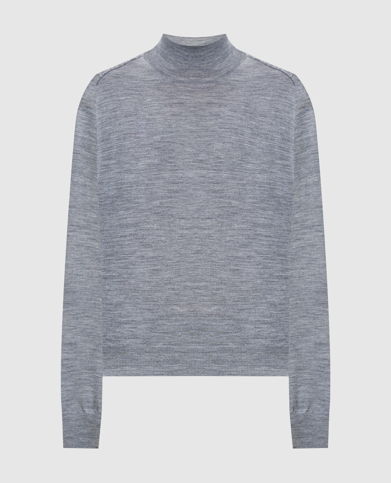 

Grey melange wool golf jacket Peserico