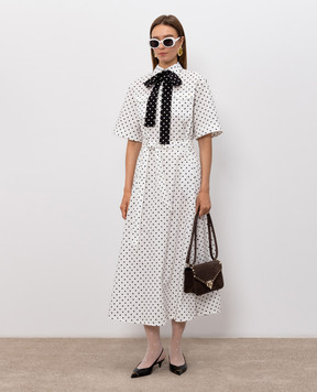 Valentino White polka dot dress 9B3VAKY1ACJ