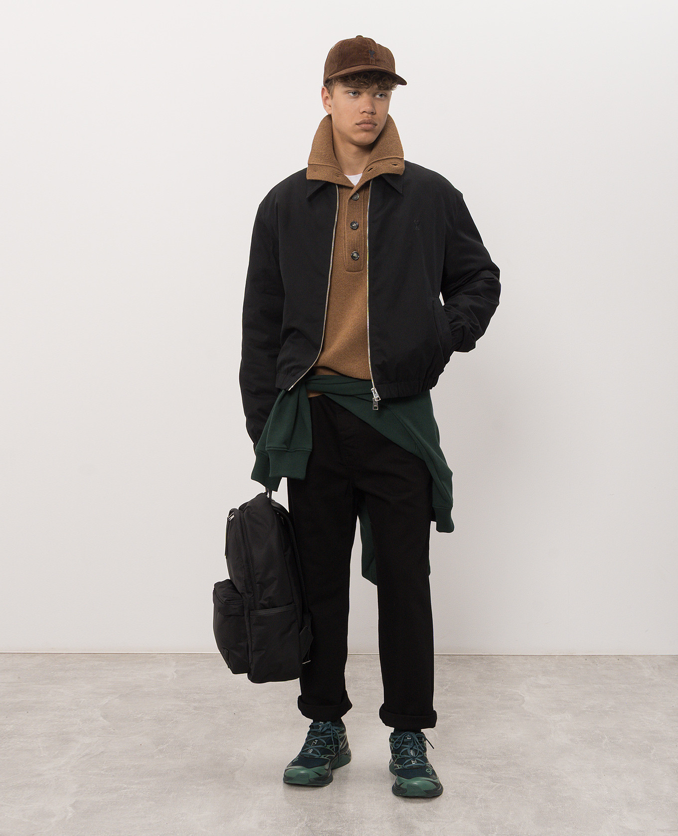 Brown sweater Ami Paris 2