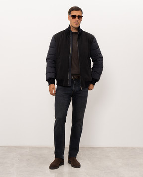Doriani Cashmere Brown wool, silk and cashmere jumper 180007979