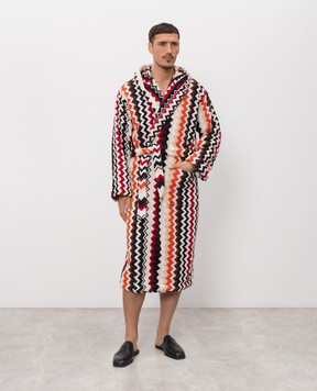 Missoni Home Terry bathrobe Best in branded pattern 1E3AC99109