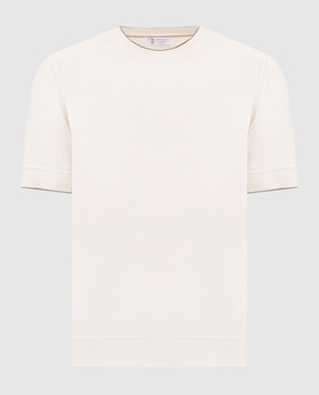 Brunello Cucinelli Ivory T-shirt M29805200