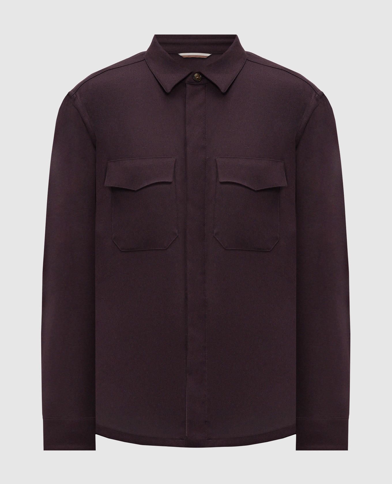 Paars wollen shirt