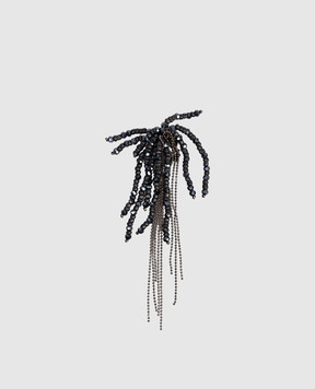 Peserico Blue clips with monil chain S35517C0CC815