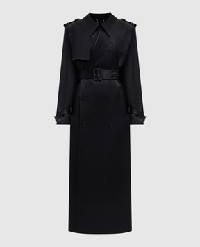 Simkhai Black trench coat Alvida 5267022E