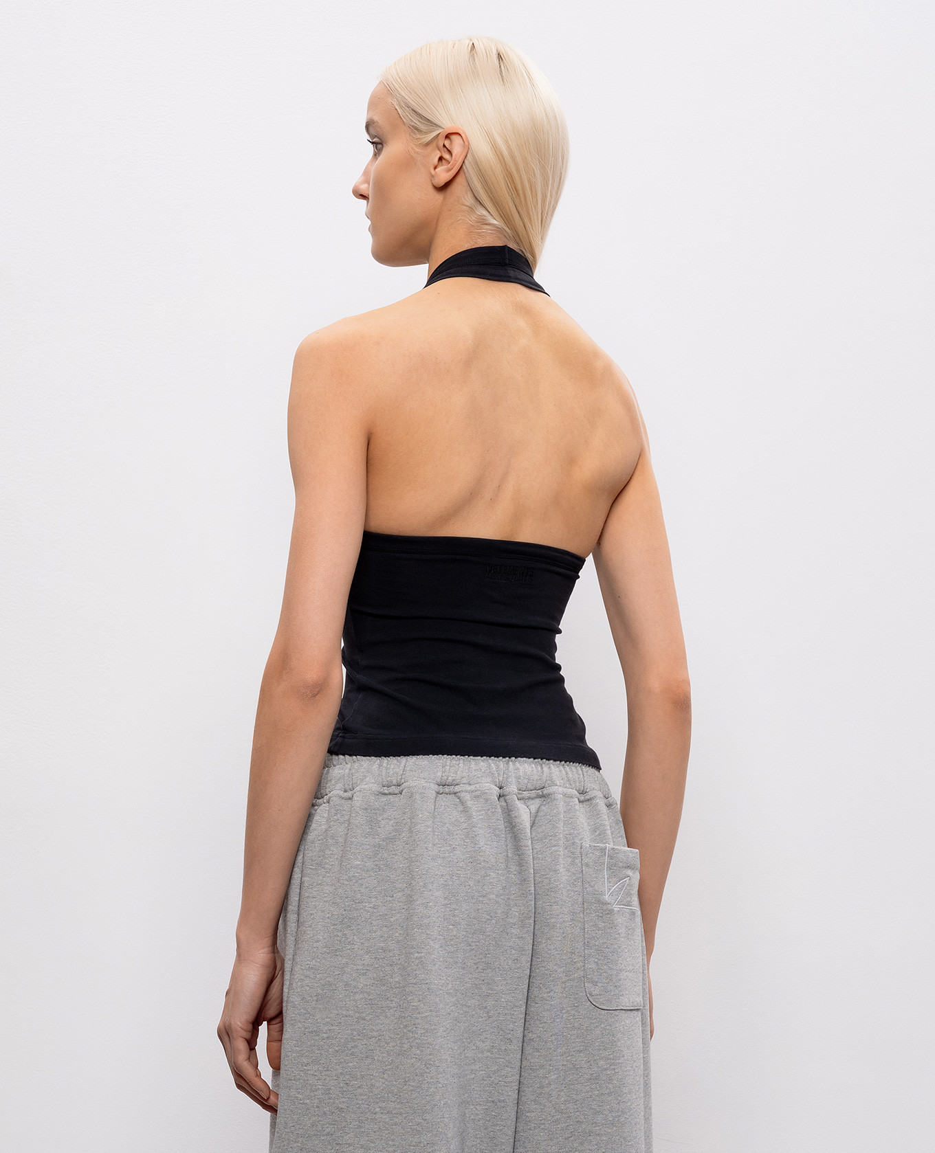 Black top with crystals Vetements 4