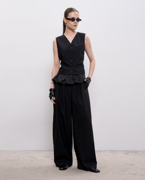 Juun.j Black wool pants JW6321W015