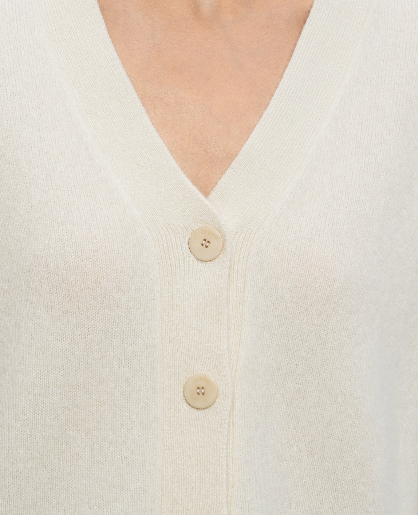 Beige cashmere cardigan Beata JOSEPH 5
