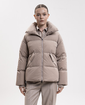 Woolrich Beige Kelly down jacket CFWWOU2230FRUT1148