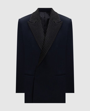Bottega Veneta Blue wool jacket 872990V6DH0