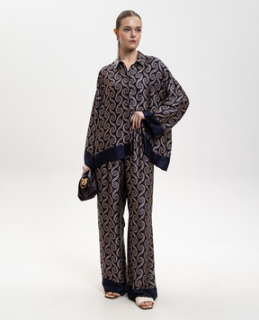 Faithfull Blue Cora blouse FF4614JSI