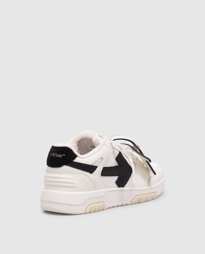 Off-White White Slim Out Of Office logo combo sneakers OWIA276C99LEA002