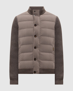 MooRER BENCI combined down jacket BENCICWO