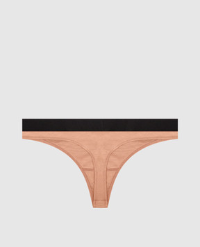 Tom Ford Beige thong panties KNJ009JEX011