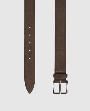 Orciani Brown Amalfi suede belt U08211AMF
