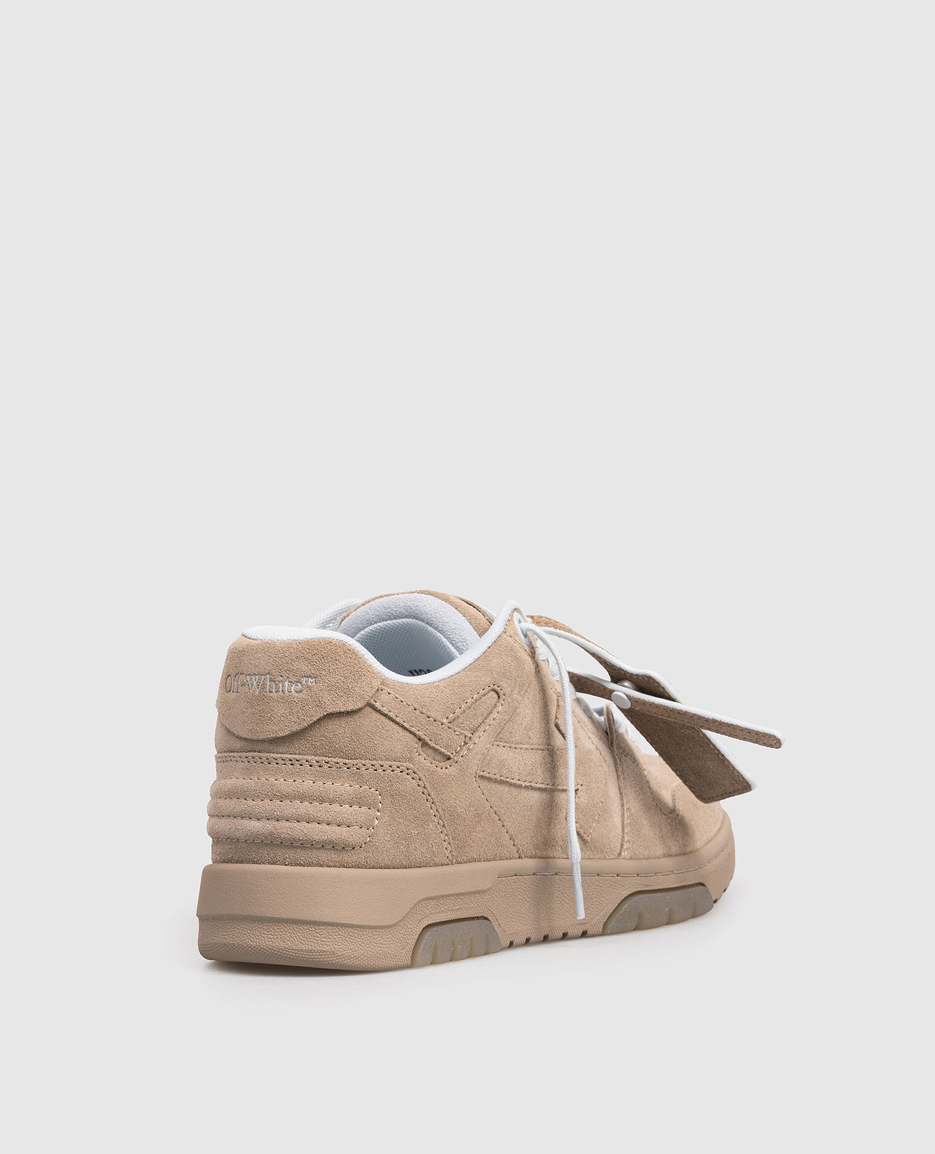 

Out Of Office brown suede sneakers Off-White