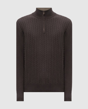 Castangia dal 1850 Patterned wool and cashmere sweater BTMOD7