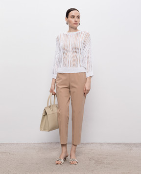 Peserico Brown pants PH4863J106479546