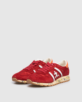 Premiata Red LUCYD combination sneakers LUCYD018142