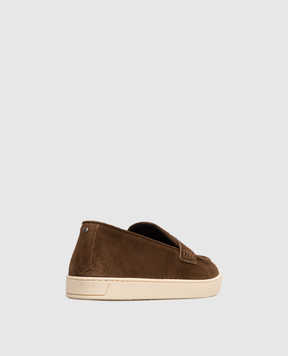 Canali Brown suede loafers RB01269461215