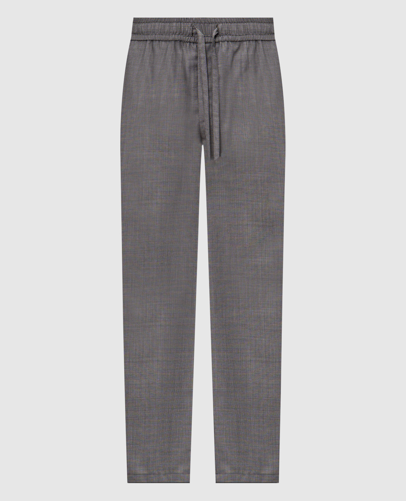 Gray wool pants Dolce&Gabbana