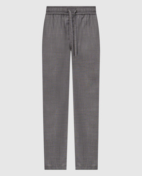 Dolce&Gabbana Gray wool pants GV4LHTFM2HM