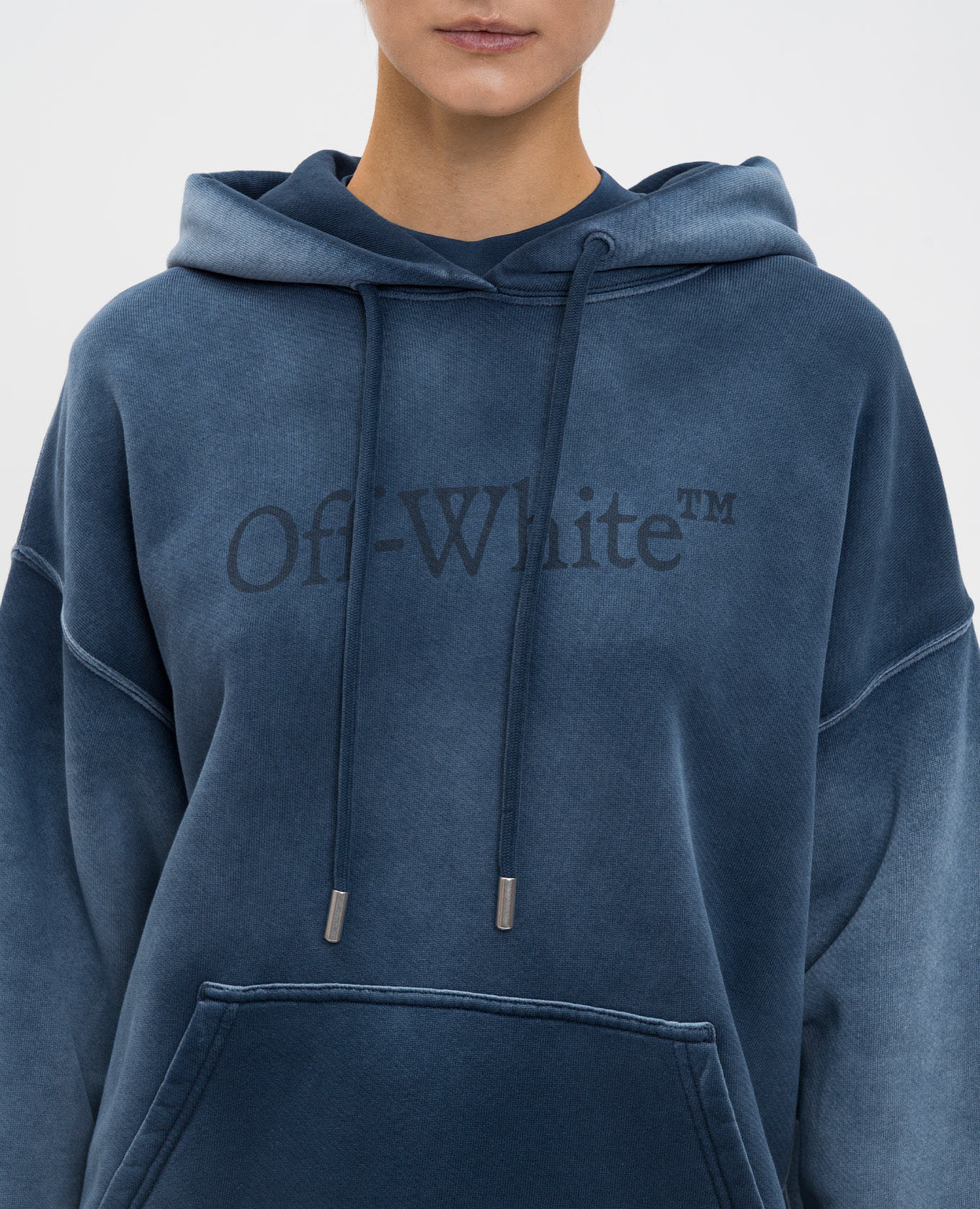 

Blue hoodie with logo Off-White, Navy blue