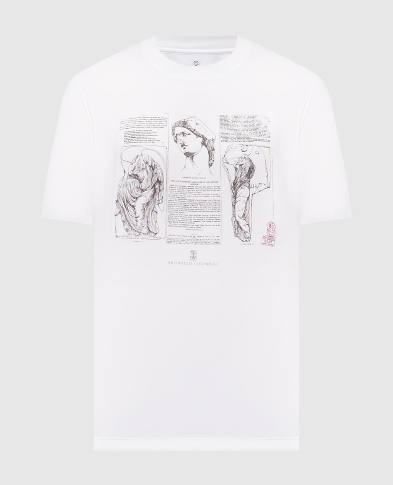 White T-shirt with print