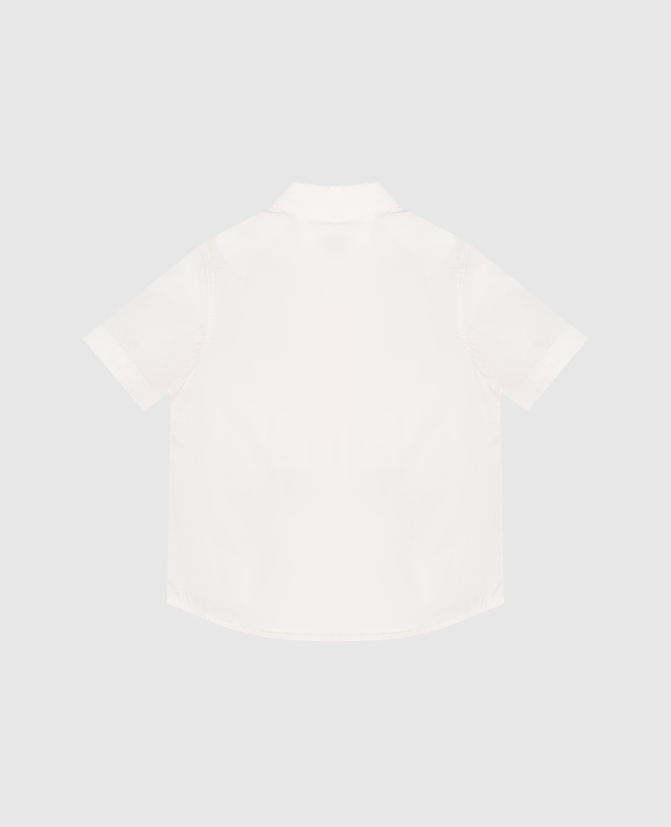

Children's white shirt with logo embroidery C.P. Company