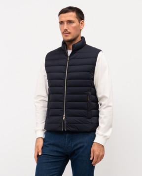 MooRER CALAF blue down vest CALAFS3