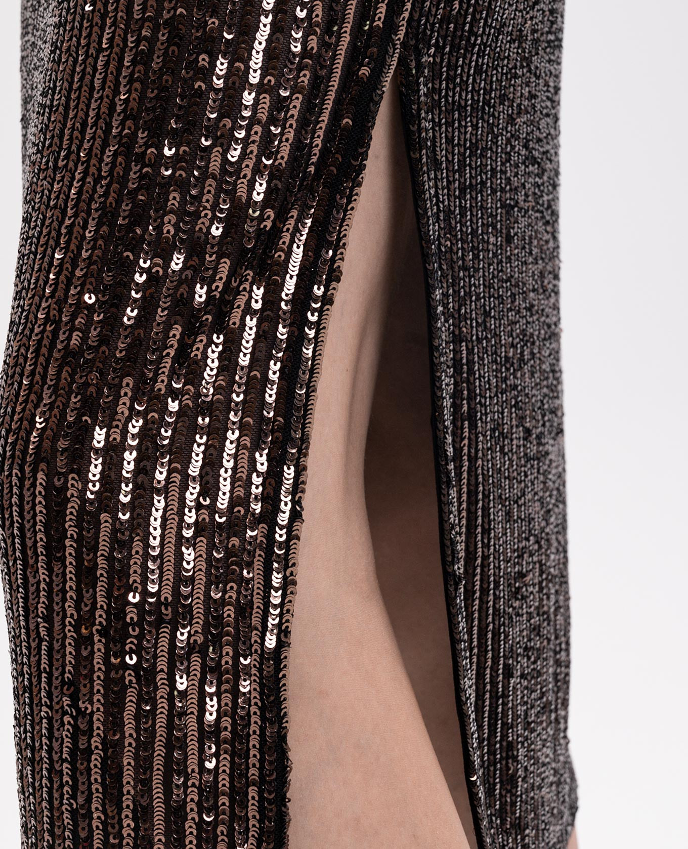 Brown sequined skirt Twinset 5