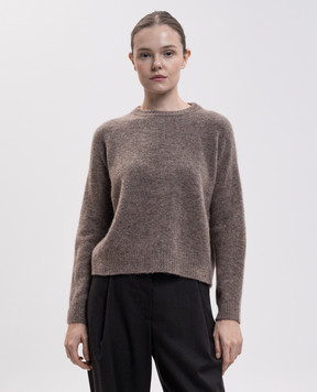 Max Mara Weekend TUONO brown alpaca sweater WKDTUONO