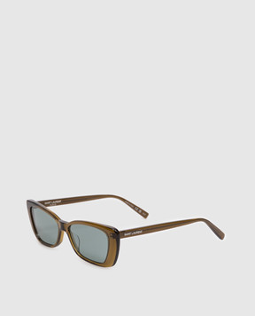 Saint Laurent Sunglasses 943 with logo print A003DLY9956