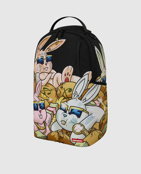 Sprayground Children's black backpack BUNNY BANKS BILLIONS 910B8147NSZ