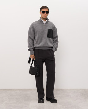 Bottega Veneta Gray wool jumper 873776V6MT0
