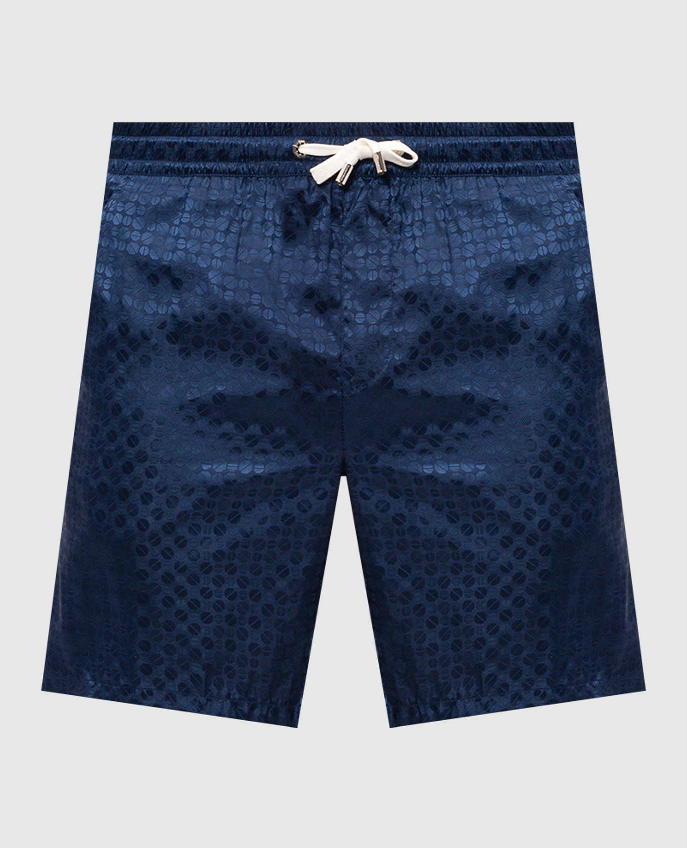 Blue swim shorts