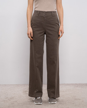 Peserico Brown pants A04736T2302481