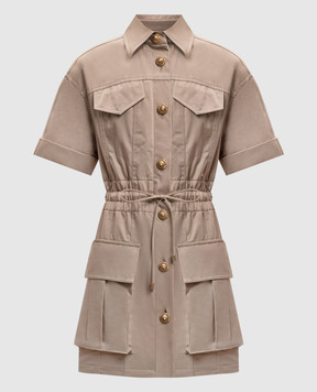 Balmain Beige dress GF0R7480CG65