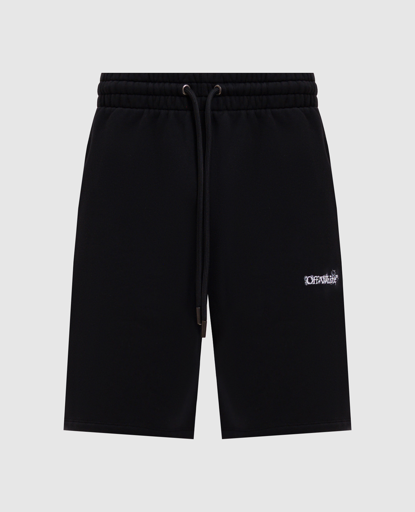 

Black shorts with Heraldic Arrow emblem Off-White
