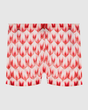 Missoni Pink patterned shorts MS26SI00BR014I