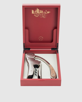 L`atelier du vin Oeno Motion Trésor vertical corkscrew with wooden branded case 095716