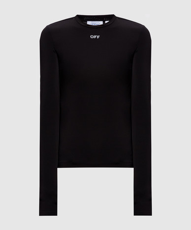 Black long sleeve with print