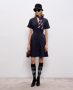 Thom Browne Blue shirt dress FDSF49UF1063
