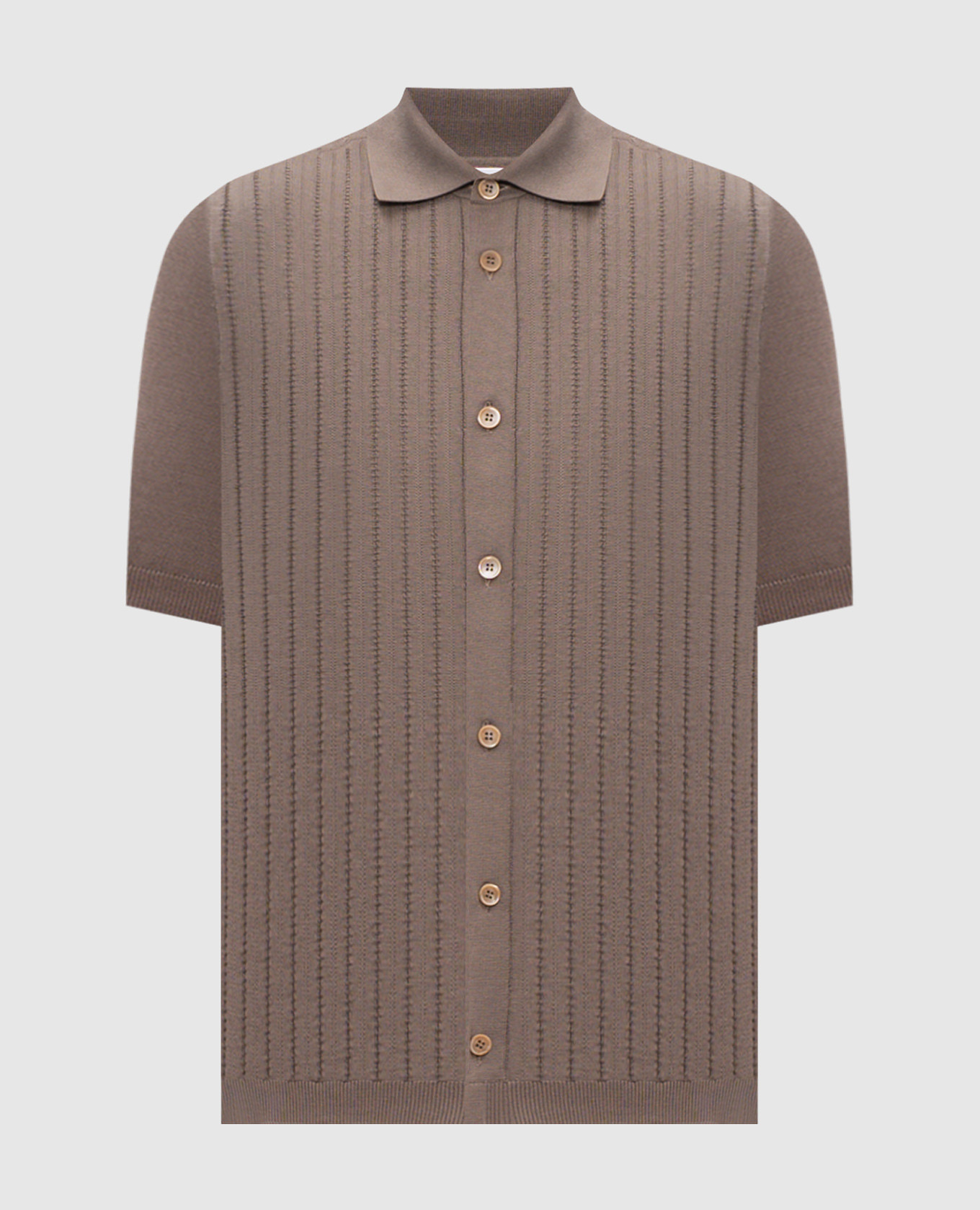 Brown shirt