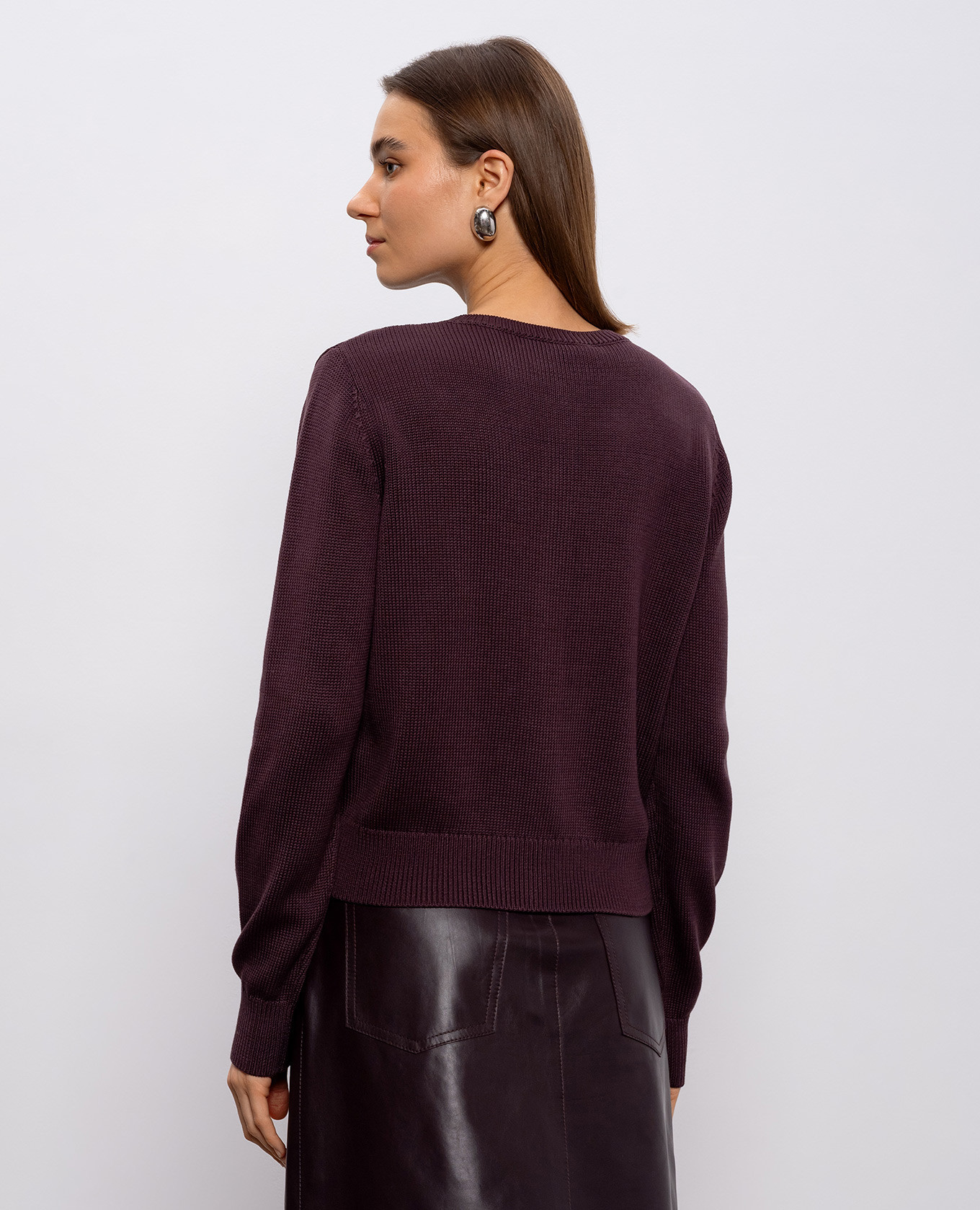 

Brown cardigan with embroidery Max & Co