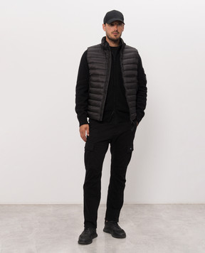 C.P. Company Black long sleeve with logo print MTS157A006374G
