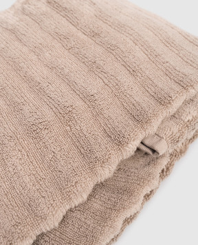L'appartement Key West brown terry towel KEYWESTHANDTOWEL