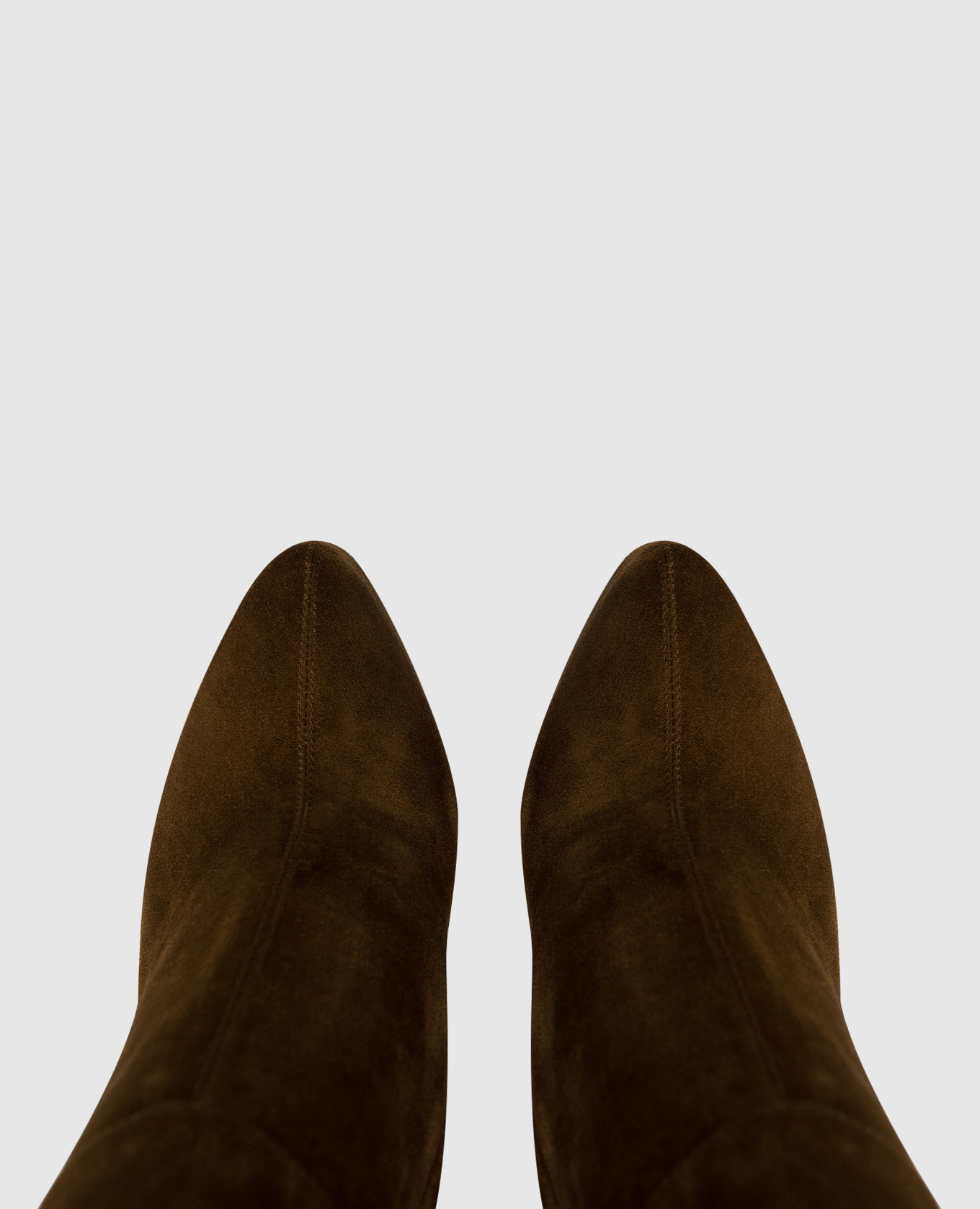 

Brown suede ankle boots NICO Saint Laurent
