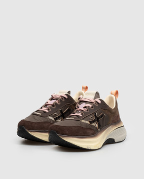 Premiata Brown Hill combination sneakers HILL7896